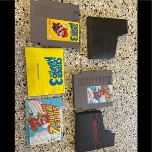 Nintendo vintage Mario games